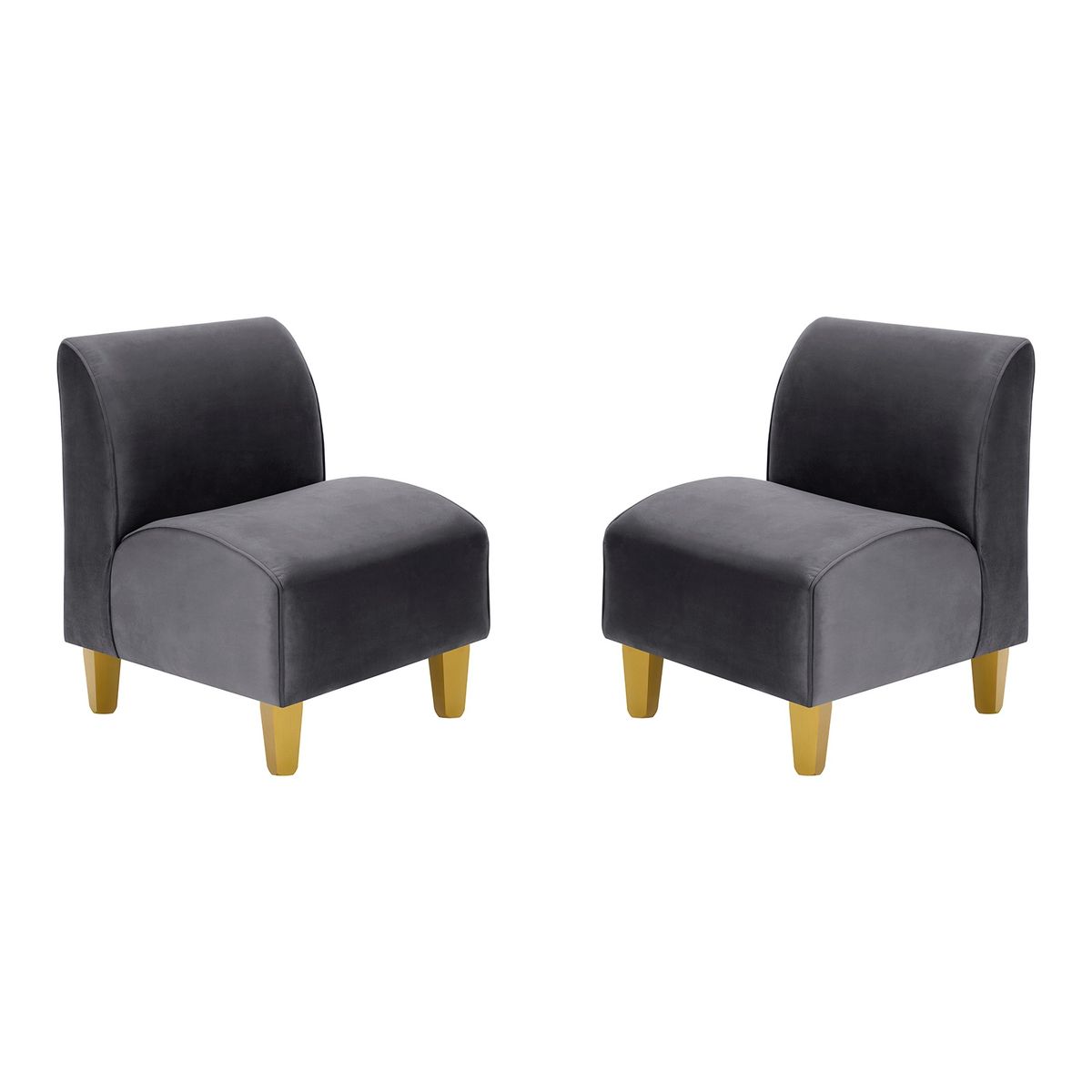 BODEVIR - Set Poltrona Soft 1C Felpa 01 Gris