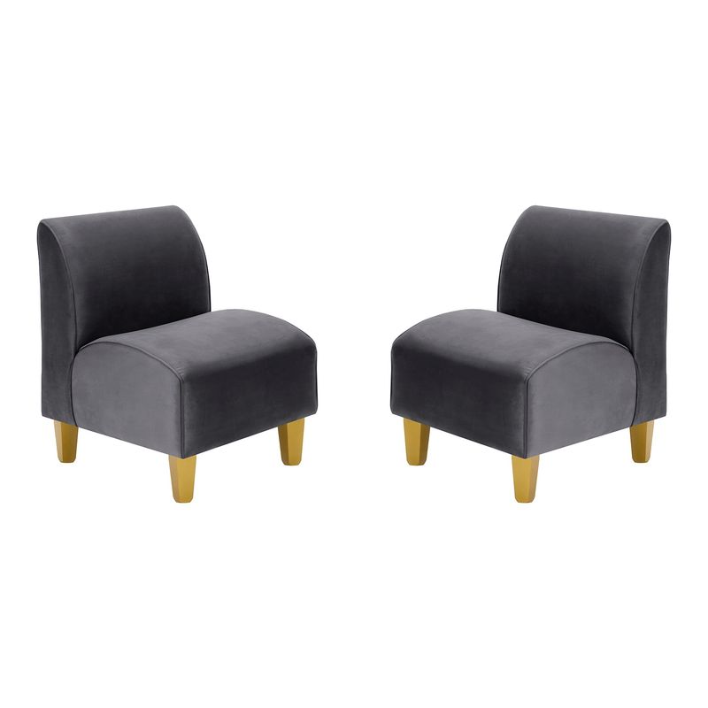 BODEVIR - Set Poltrona Soft 1C Felpa 01 Gris