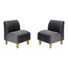 BODEVIR - Set Poltrona Soft 1C Felpa 01 Gris