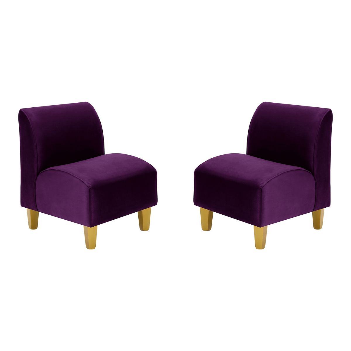 BODEVIR - Set Poltrona Soft 1C Felpa 01 Morado
