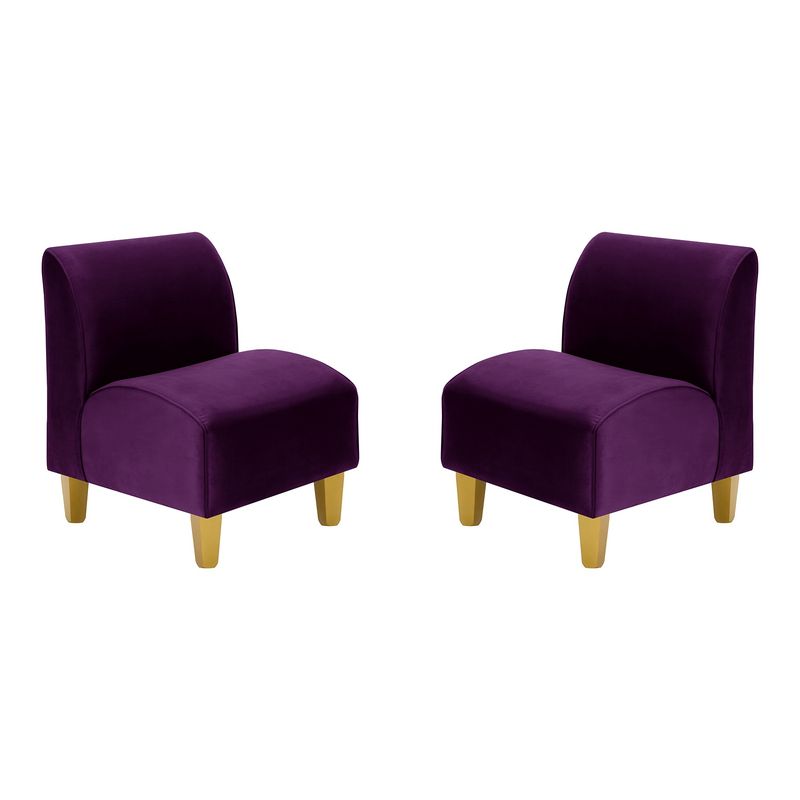 BODEVIR - Set Poltrona Soft 1C Felpa 01 Morado