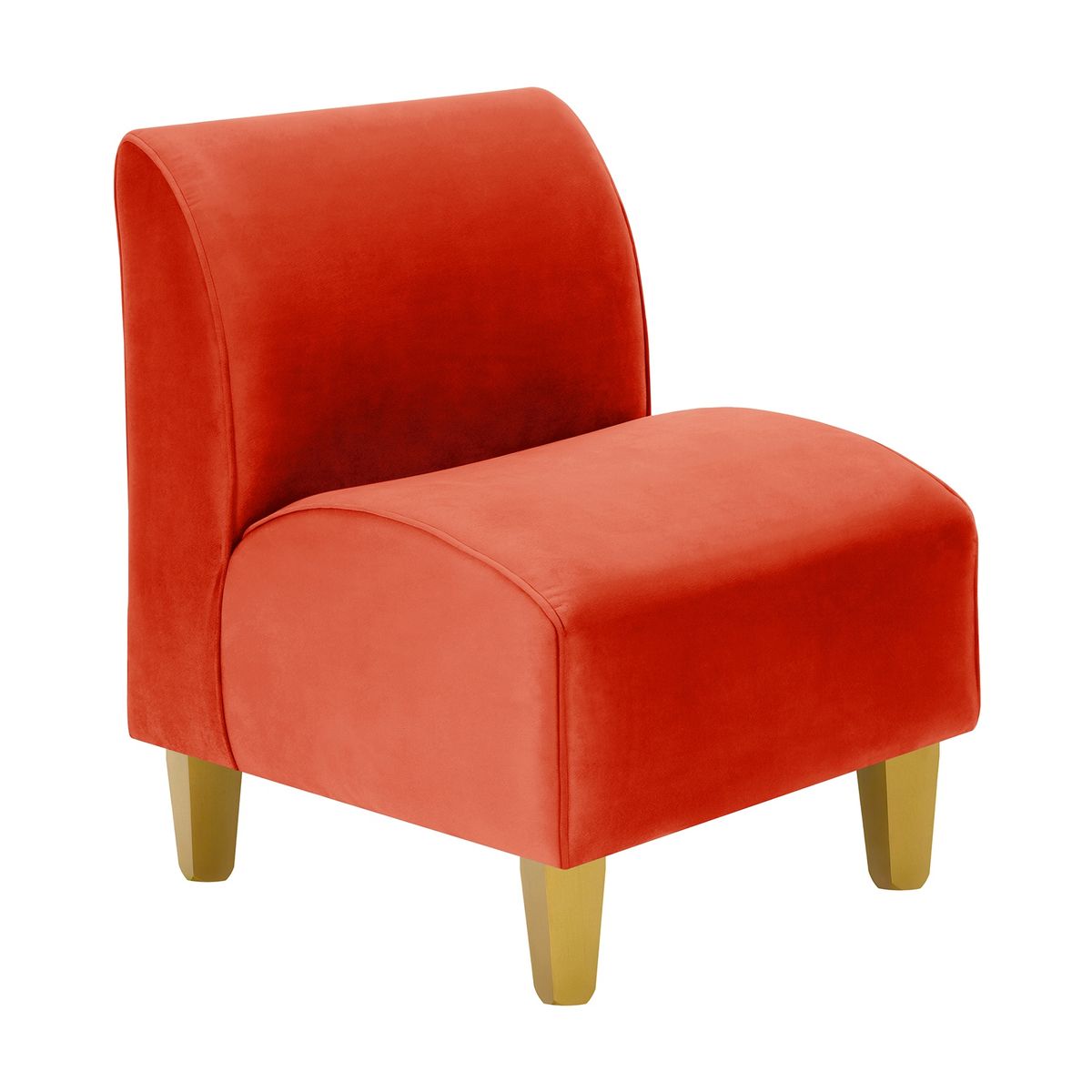 BODEVIR - Set Poltrona Soft 1C Felpa 01 Naranja.