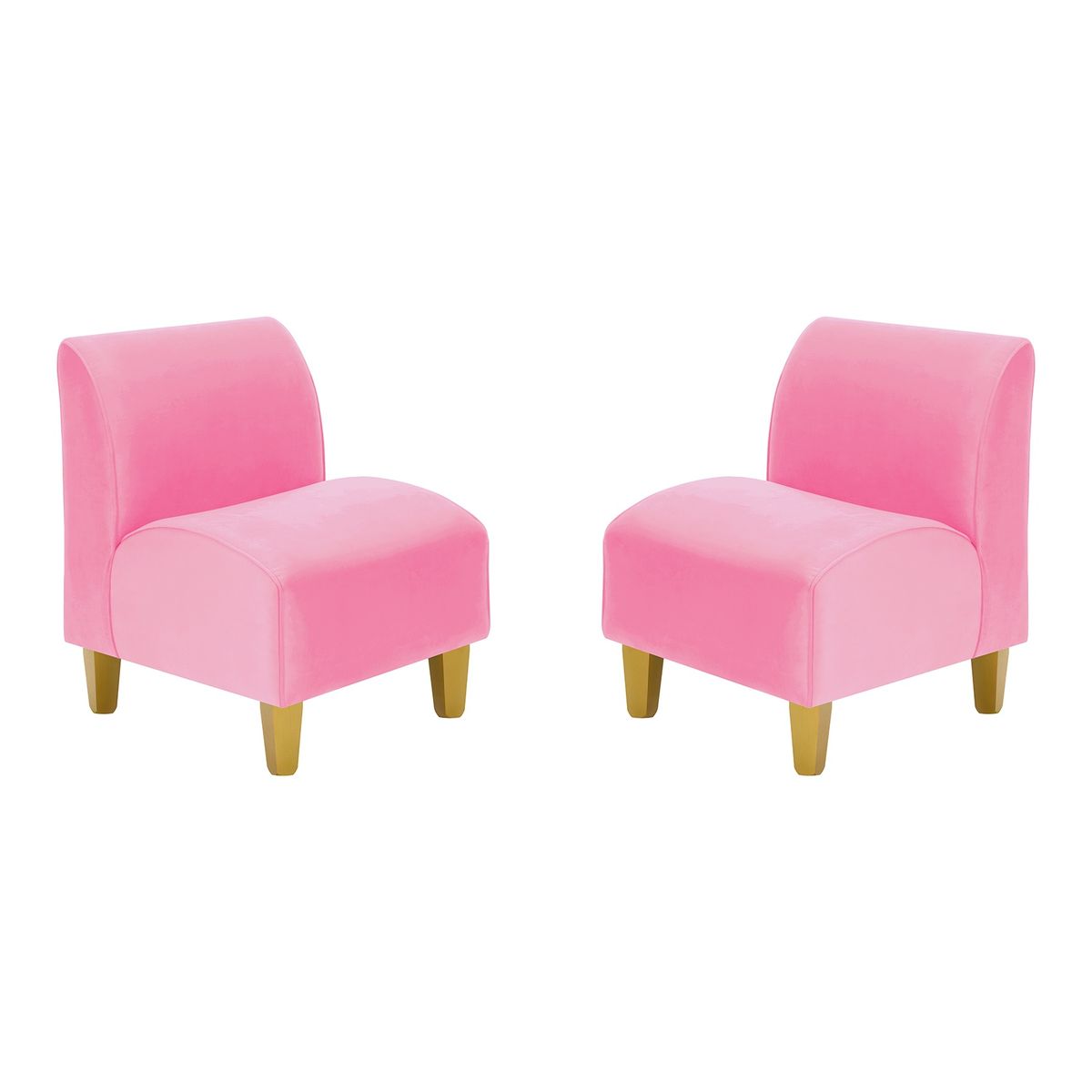 BODEVIR - Set Poltrona Soft 1C Felpa 01 Rosado