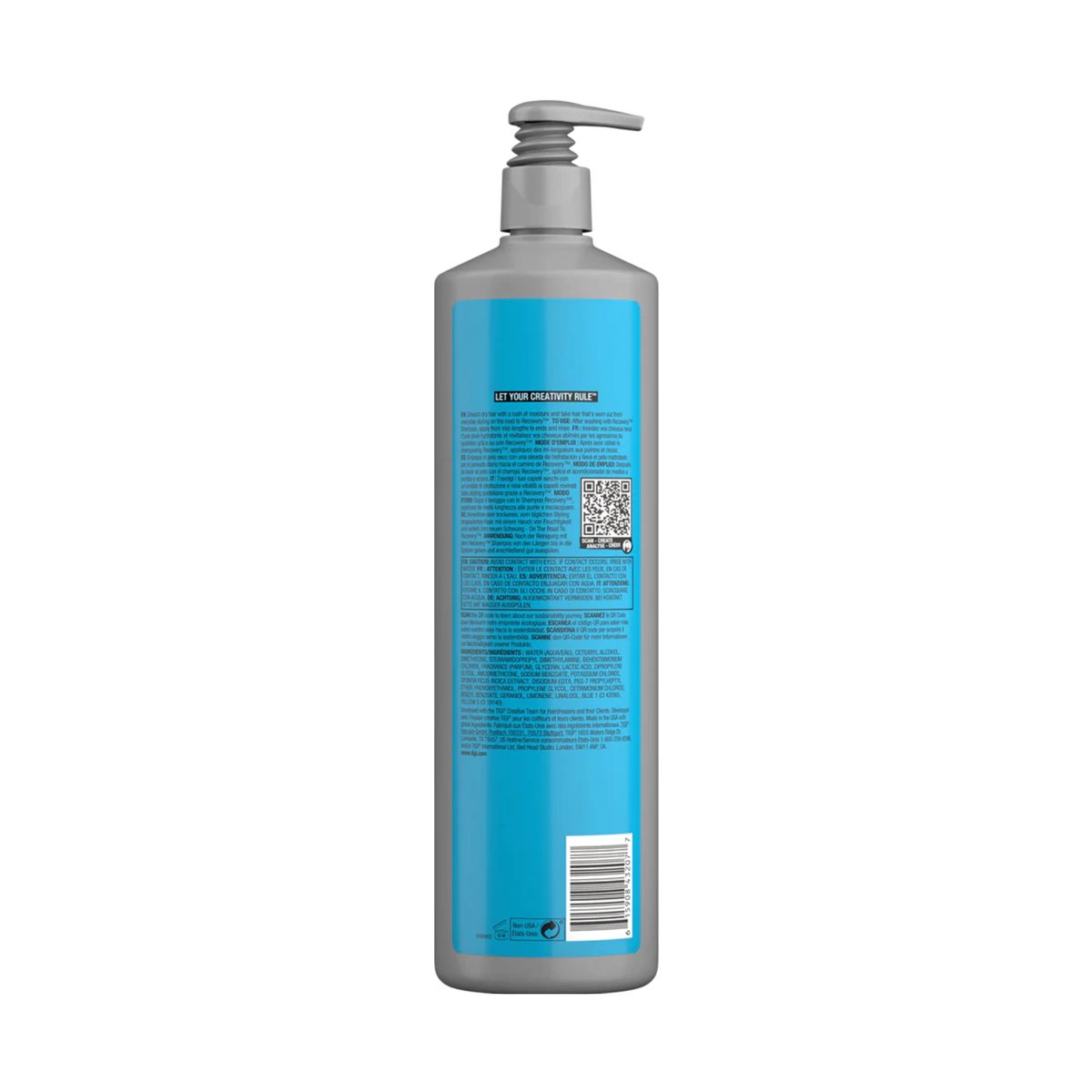 TIGI - Acondicionador Bed Head Recovery 970 ml - Hidratación Cabello Dañado