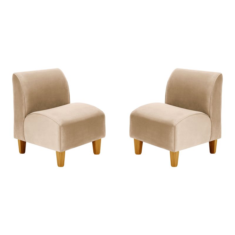 BODEVIR - Set Poltrona Soft 1C Felpa 04 Beige
