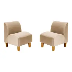 BODEVIR - Set Poltrona Soft 1C Felpa 04 Beige