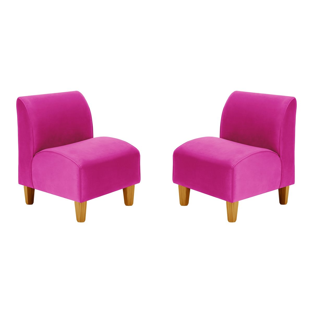 BODEVIR - Set Poltrona Soft 1C Felpa 04 Fucsia