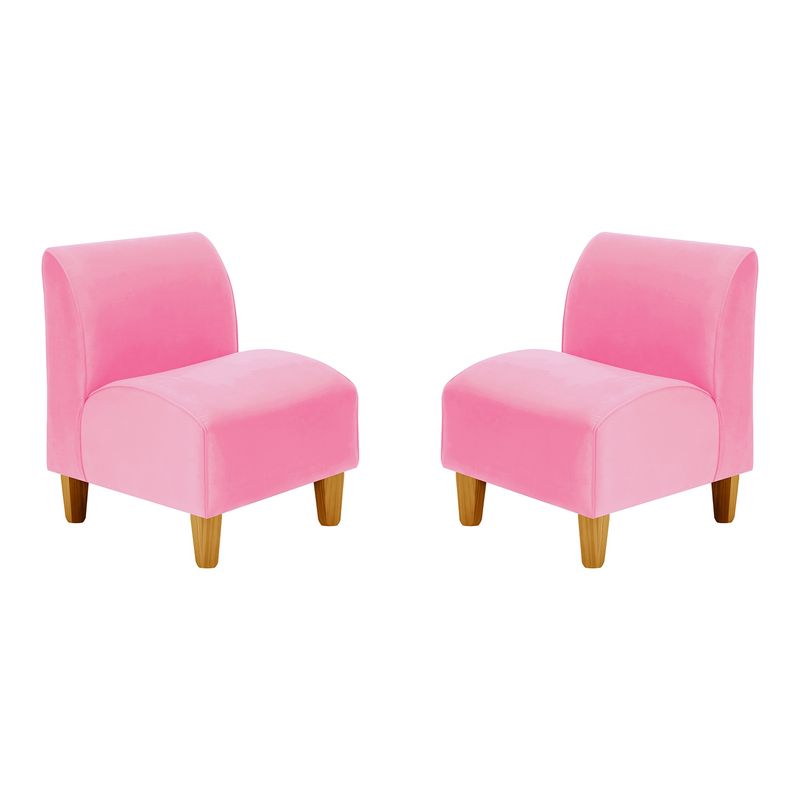 BODEVIR - Set Poltrona Soft 1C Felpa 04 Rosado