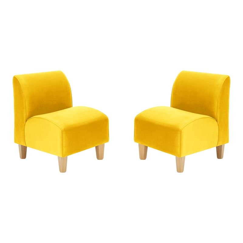 BODEVIR - Set Poltrona Soft 1C Felpa 05 Amarillo