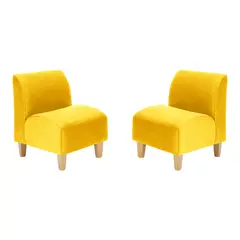 BODEVIR - Set Poltrona Soft 1C Felpa 05 Amarillo