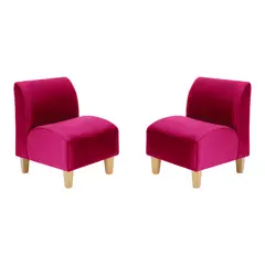 BODEVIR - Set Poltrona Soft 1C Felpa 05 Burdeo