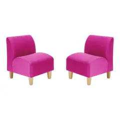 BODEVIR - Set Poltrona Soft 1C Felpa 05 Fucsia
