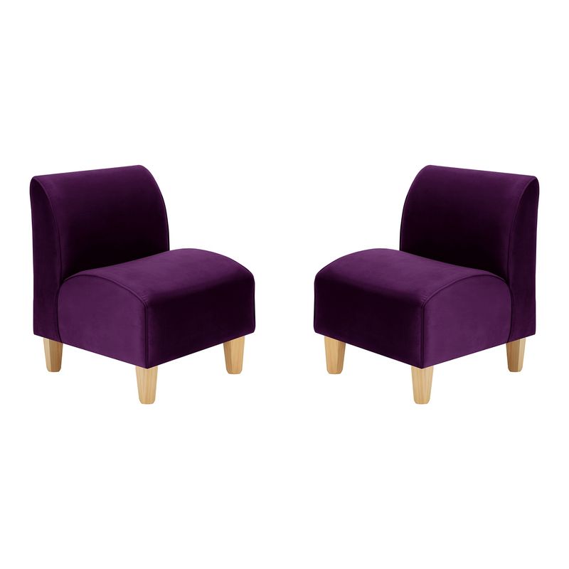 BODEVIR - Set Poltrona Soft 1C Felpa 05 Morado