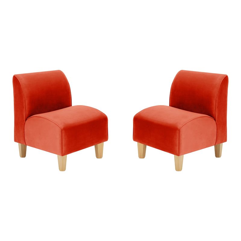 BODEVIR - Set Poltrona Soft 1C Felpa 05 Naranja