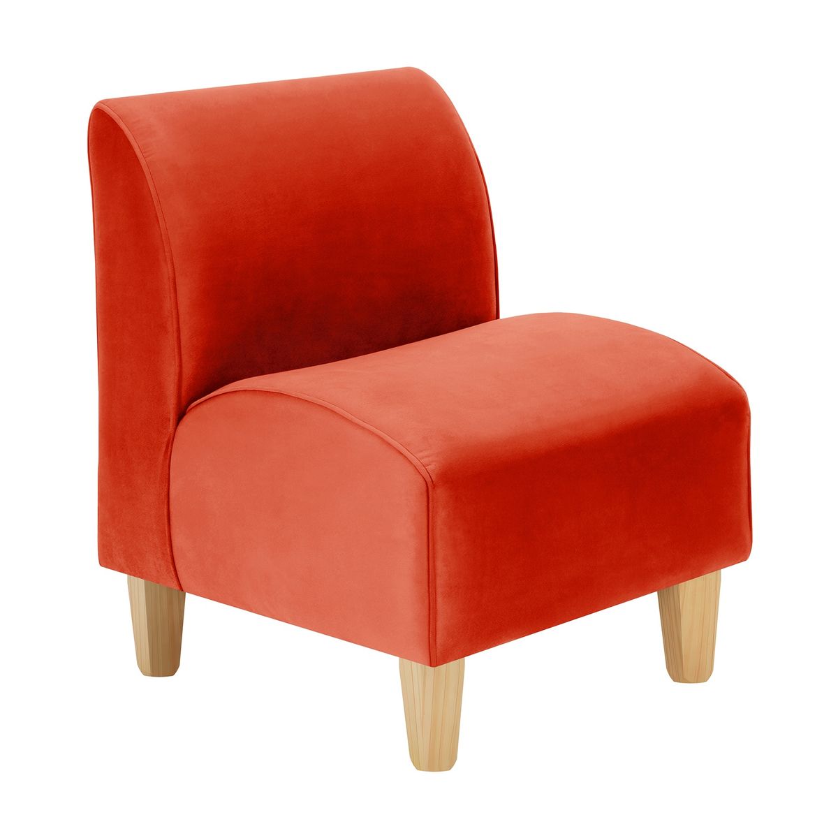 BODEVIR - Set Poltrona Soft 1C Felpa 05 Naranja