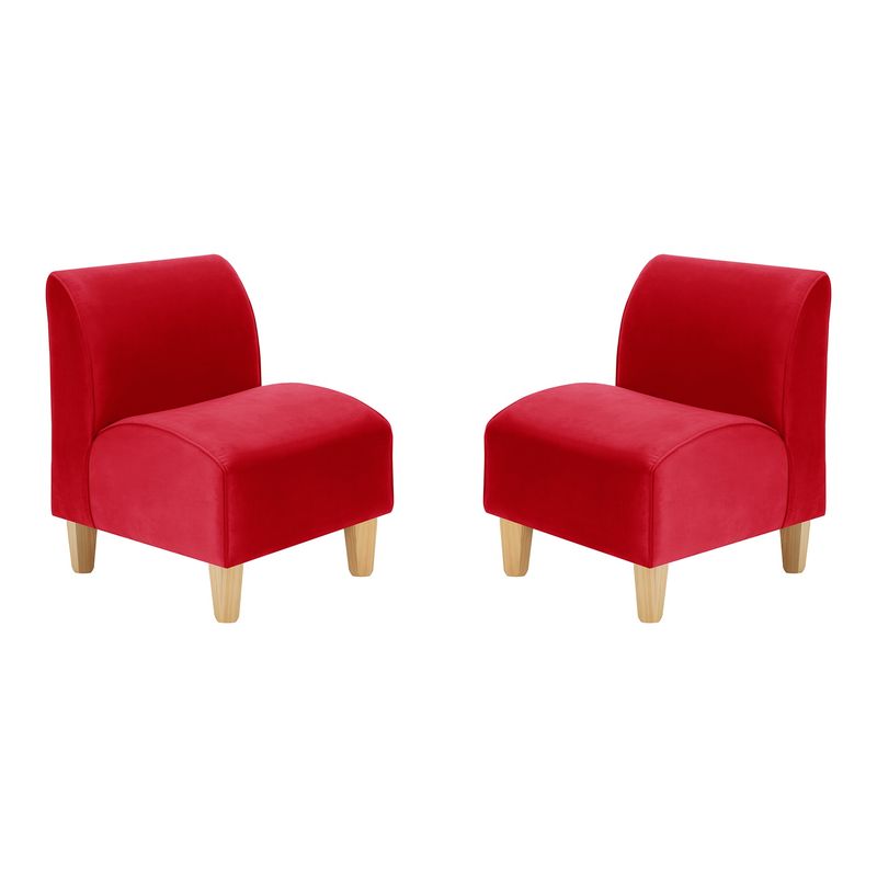 BODEVIR - Set Poltrona Soft 1C Felpa 05 Rojo