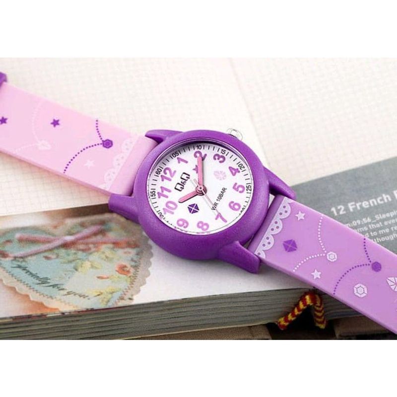 QYQ - RELOJ QYQ VR99J006Y  PARA NIÑA ANALOGO RESINA