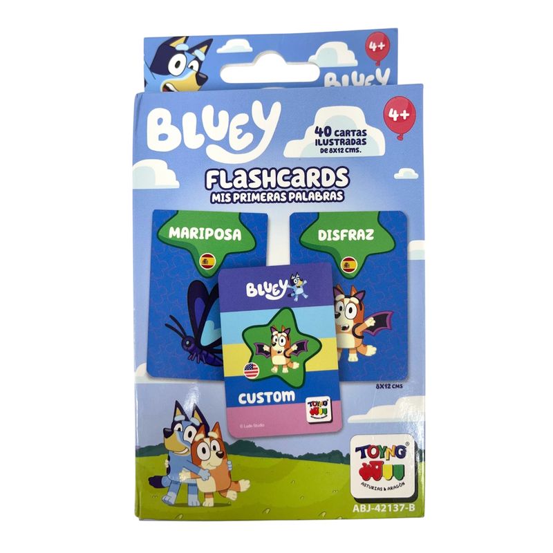TOYNG - Flash Cards – Mis Primeras Palabras - Bluey x Toyng