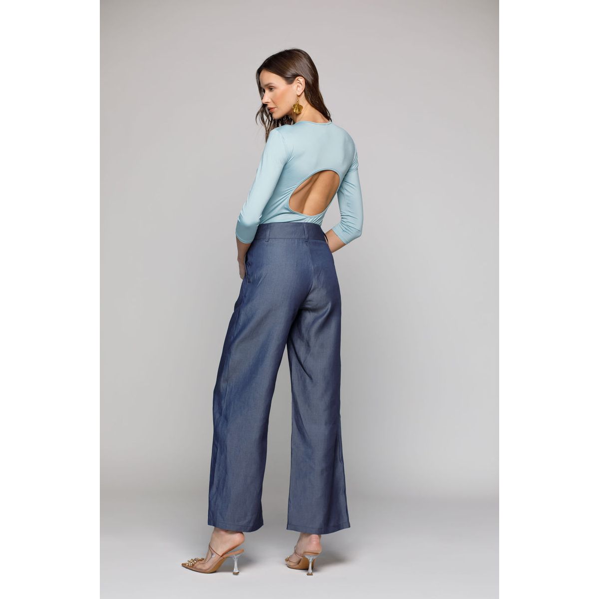 LUDOVICA - Body Ludovica turquesa manga 34