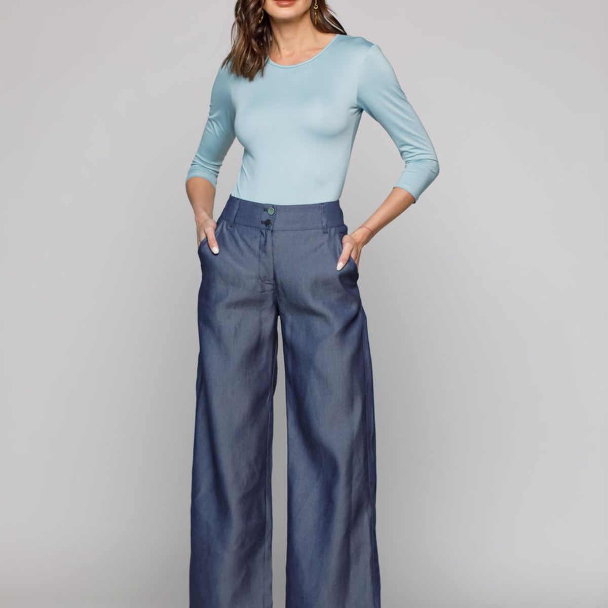 LUDOVICA - Body Ludovica turquesa manga 34