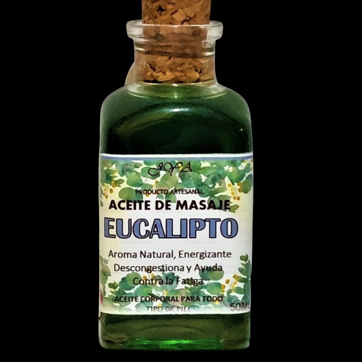 LA CASA DE LOS AROMAS - Aceite para Masajes Eucalipto 50ml