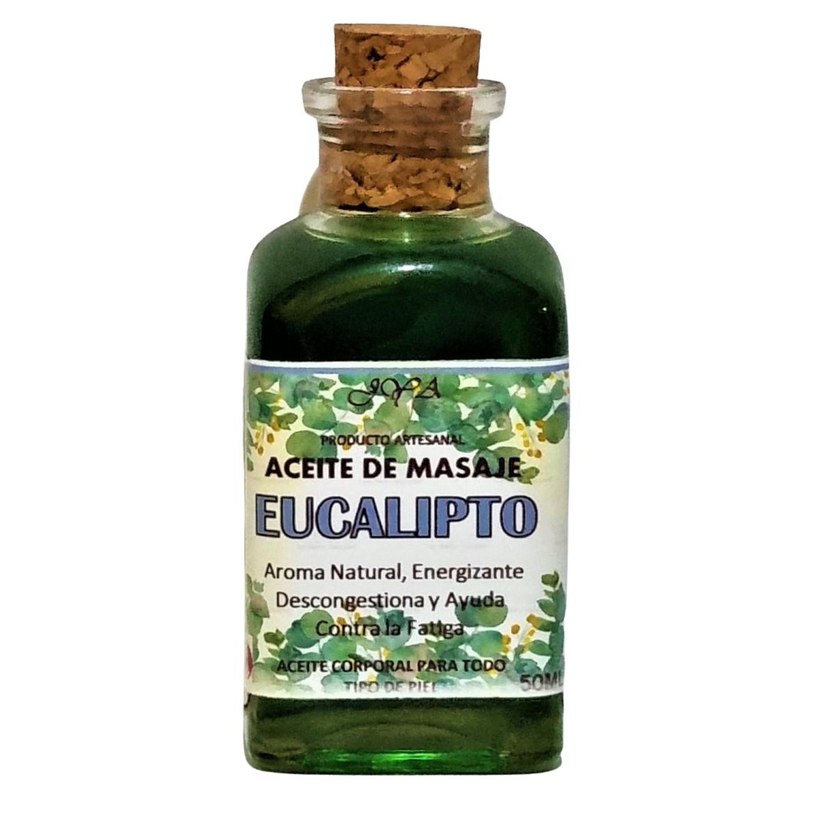 LA CASA DE LOS AROMAS - Aceite para Masajes Eucalipto 50ml