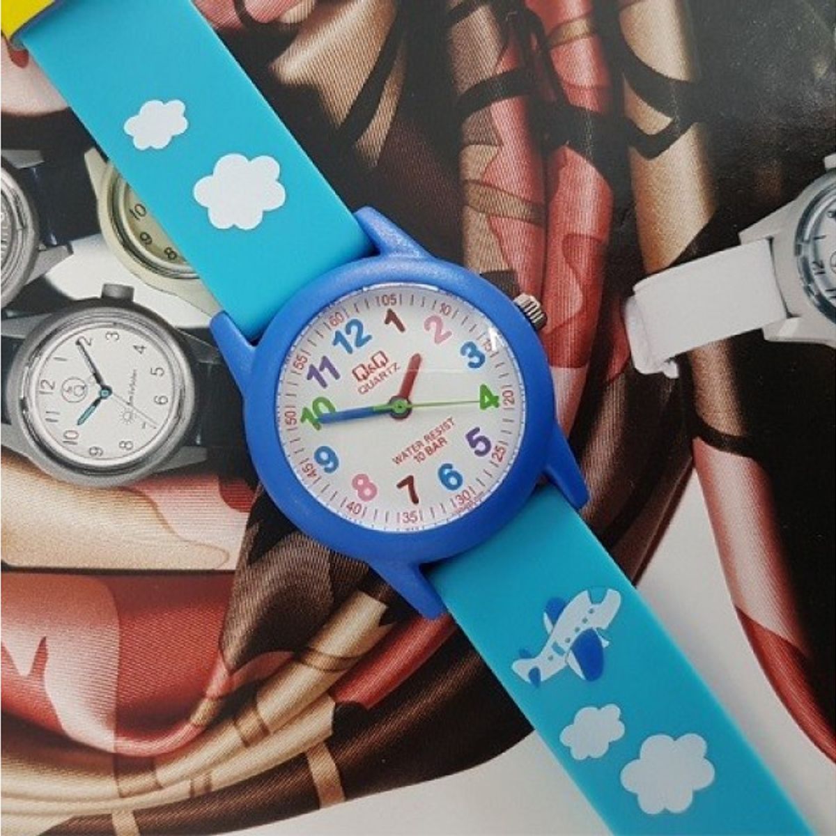 QYQ - RELOJ QYQ  PARA NIÑOS VR99J005Y ANALOGO RESINA