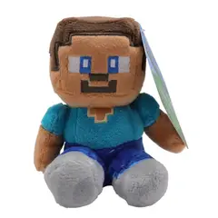 JAZWARES - Steve - Minecraft Peluche Mini Plush 12 cm