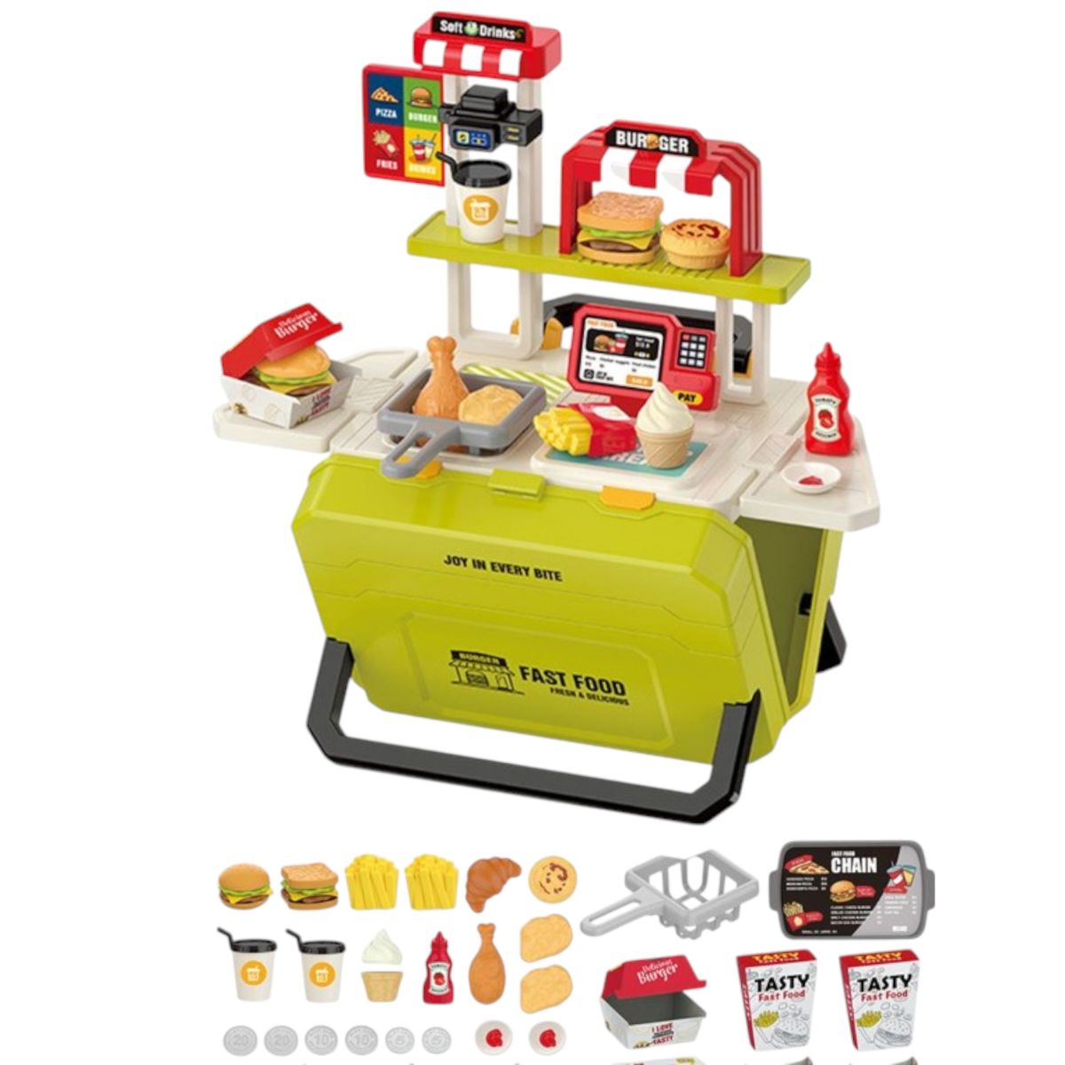 GENERICO - Juguete Juego Maleta De Comida Para Bebé