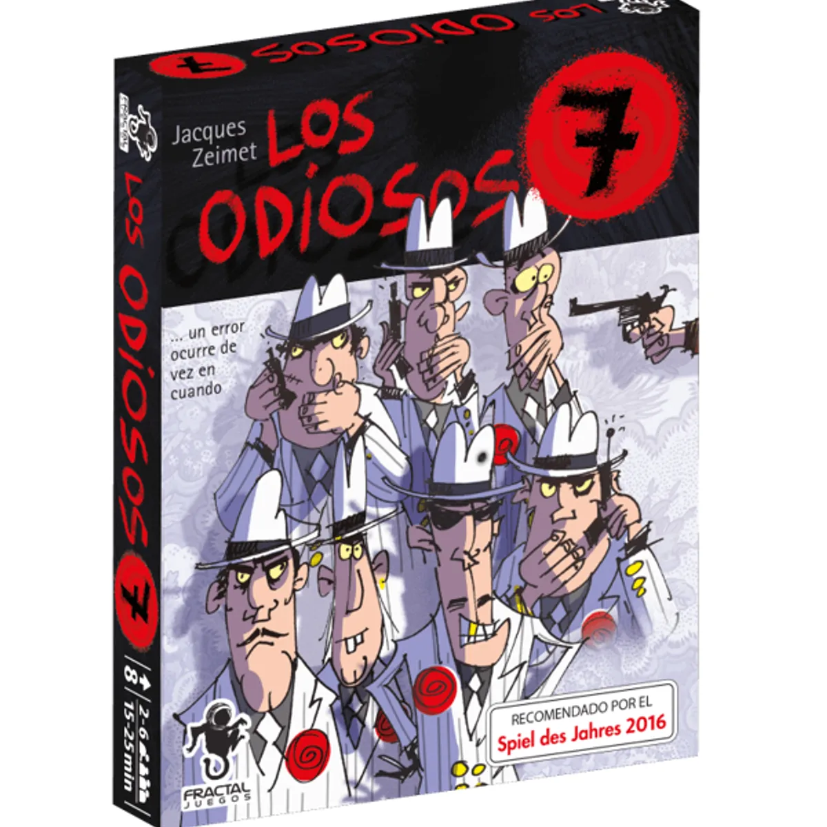 FRACTAL JUEGOS - Juego de Cartas Los Odiosos 7