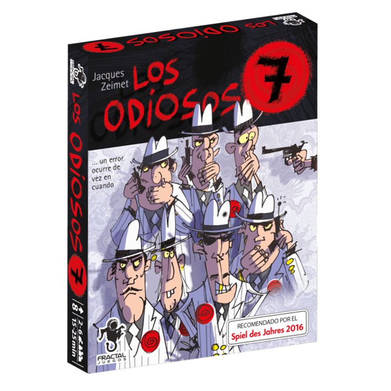 FRACTAL JUEGOS - Juego de Cartas Los Odiosos 7