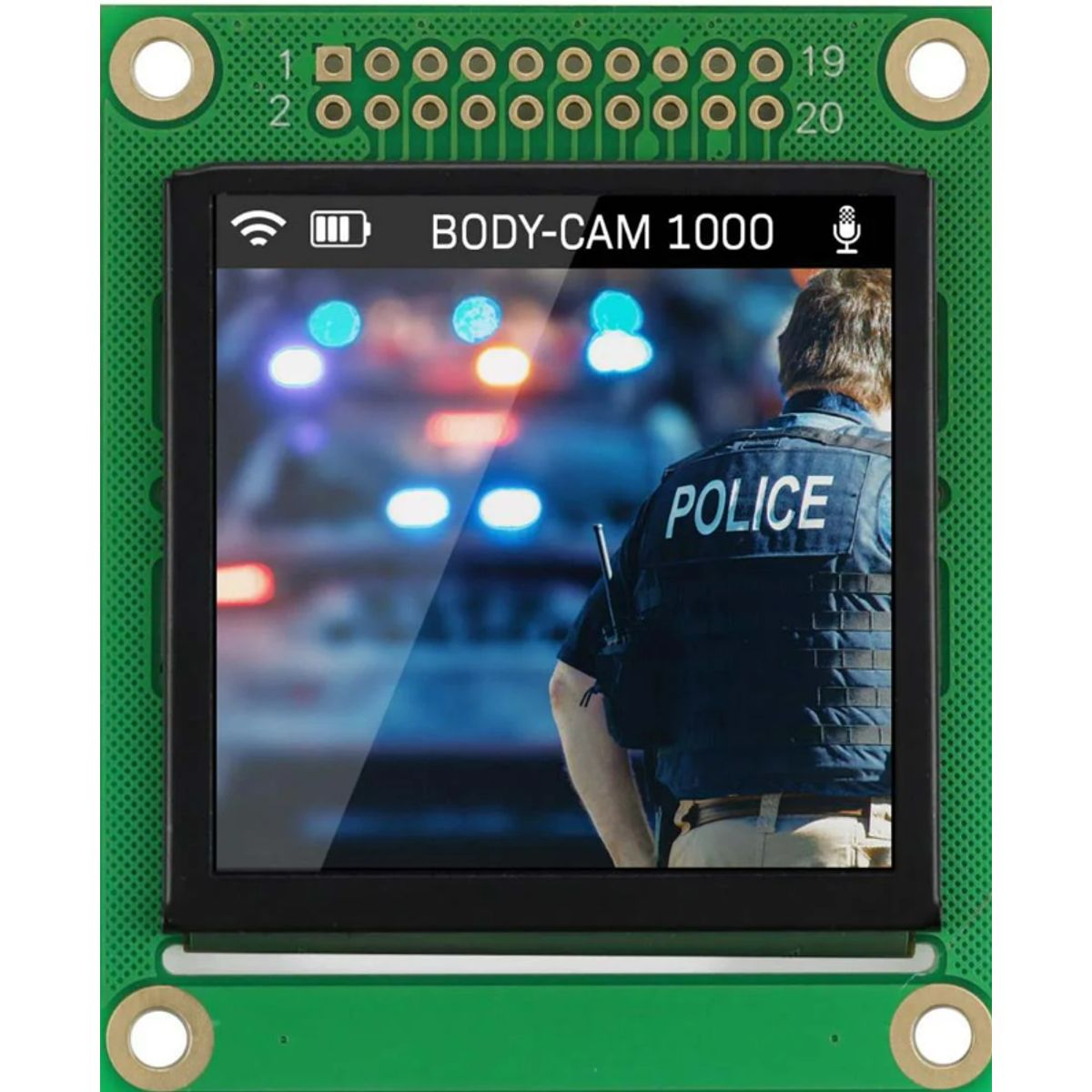 GENERICO - Módulo de pantalla display OLED de cristal a todo color