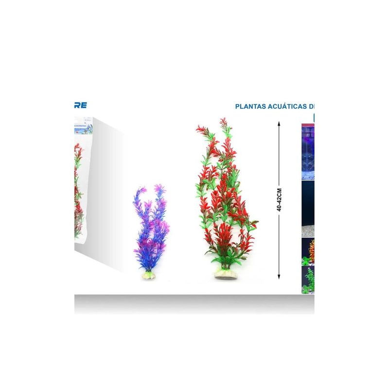GENERICO - PLANTA ACUATICA DECORATIVA 40-42 CM