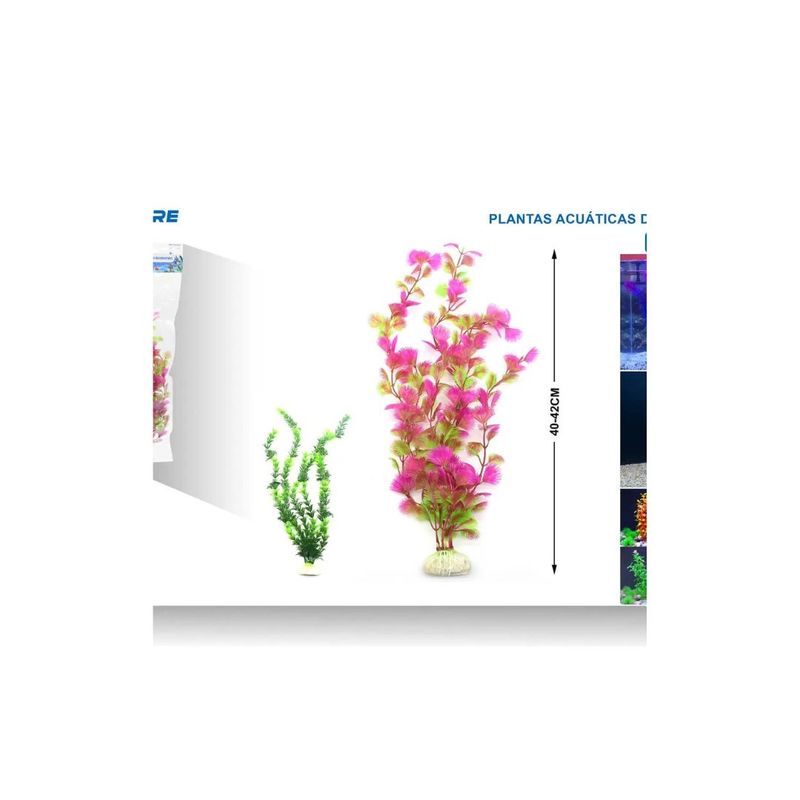 GENERICO - PLANTA ACUATICA DECORATIVA 40-42 CM