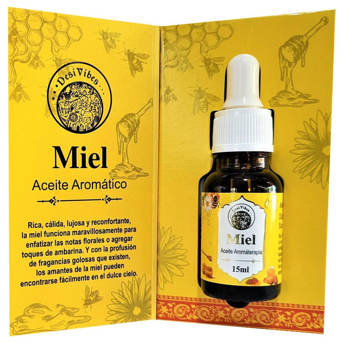 GENERICO - Aceite Aromaterapia Miel - Desi Vibes