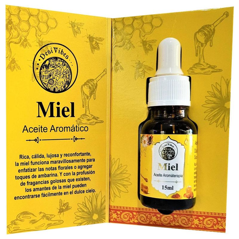 GENERICO - Aceite Aromaterapia Miel - Desi Vibes