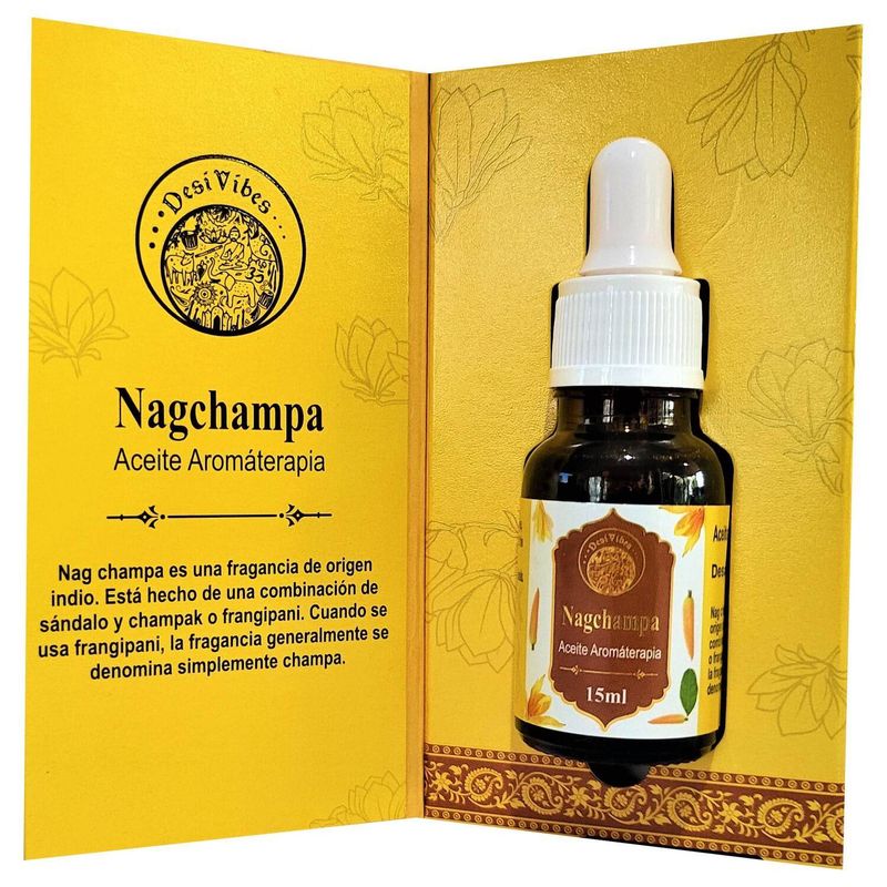 GENERICO - Aceite Aromaterapia Nag Champa - Desi Vibes