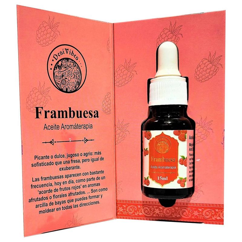 GENERICO - Aceite Aromaterapia Frambuesa - Desi Vibes