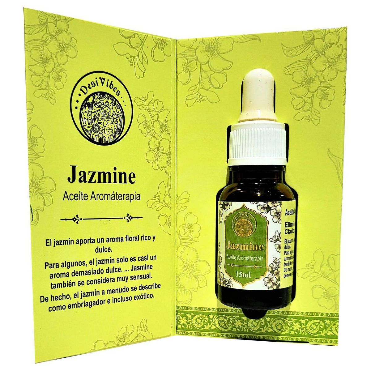 GENERICO - Aceite Aromaterapia Jazmín - Desi Vibes