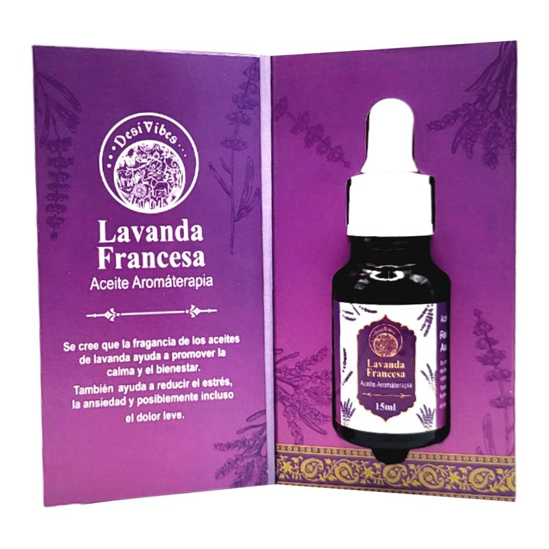 GENERICO - Aceite Aromaterapia Lavanda Francesa - Desi Vibes