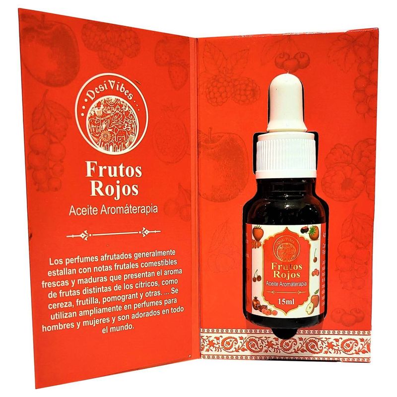 GENERICO - Aceite Aromaterapia Frutos Rojos - Desi Vibes