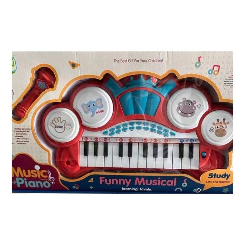 GENERICO - Piano De Teclado Electrónico Para Niños