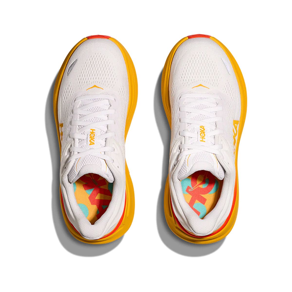 HOKA - Zapatillas Hombre Running Hoka Bondi 9 Frost/Sunflower