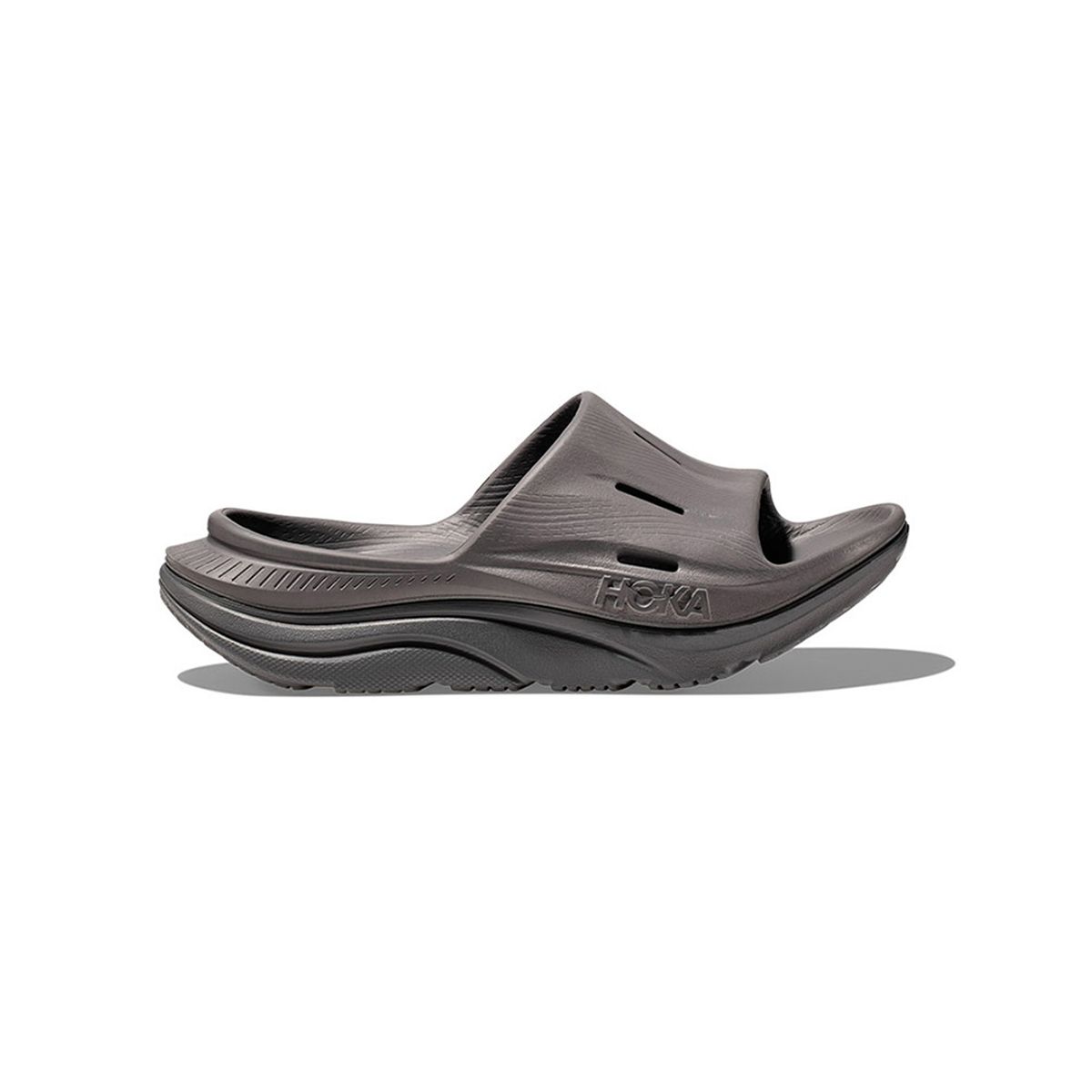 HOKA - Sandalias Hoka ORA Recovery Slide 3 Hombre Grey