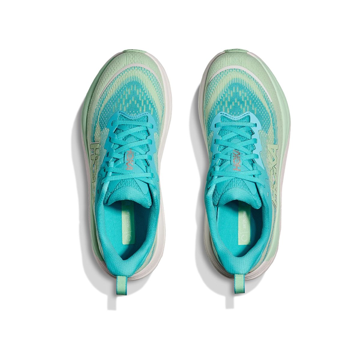 HOKA - Zapatillas Mujer Running Hoka Skyflow Blue/Mint Fluorite