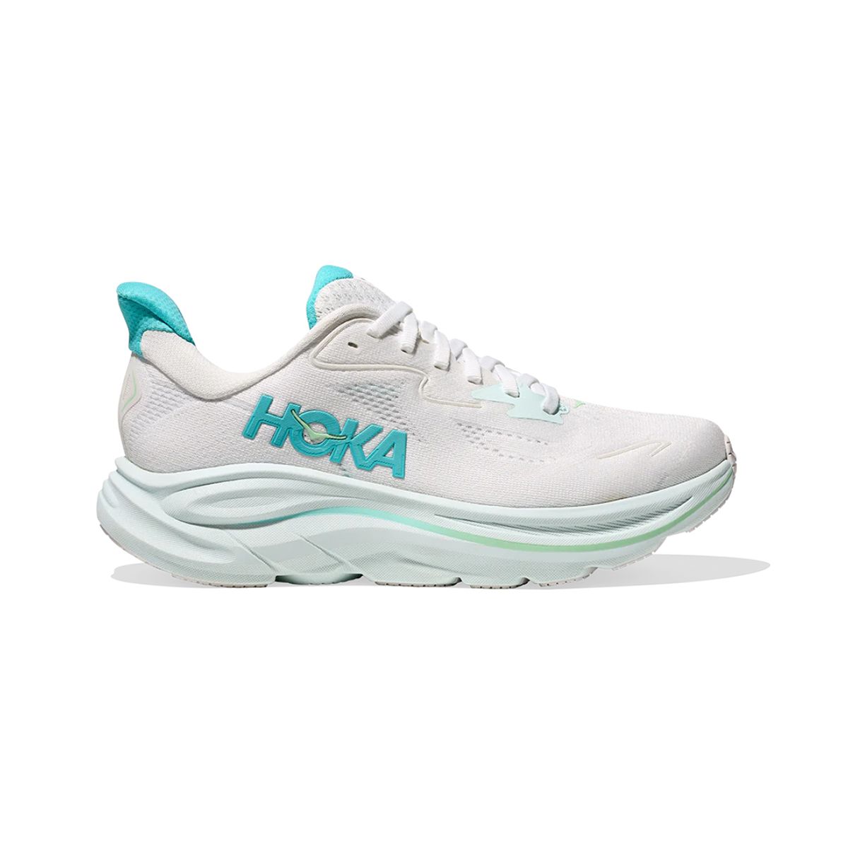 HOKA - Zapatillas Mujer Running Hoka Clifton 10 White/Blue