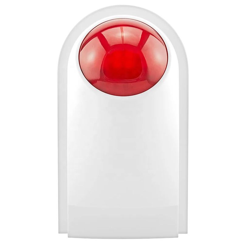 STARTECHOFFICE - Sirena Estroboscópica WiFi para Exteriores 110-120dB 10 Controles Remotos