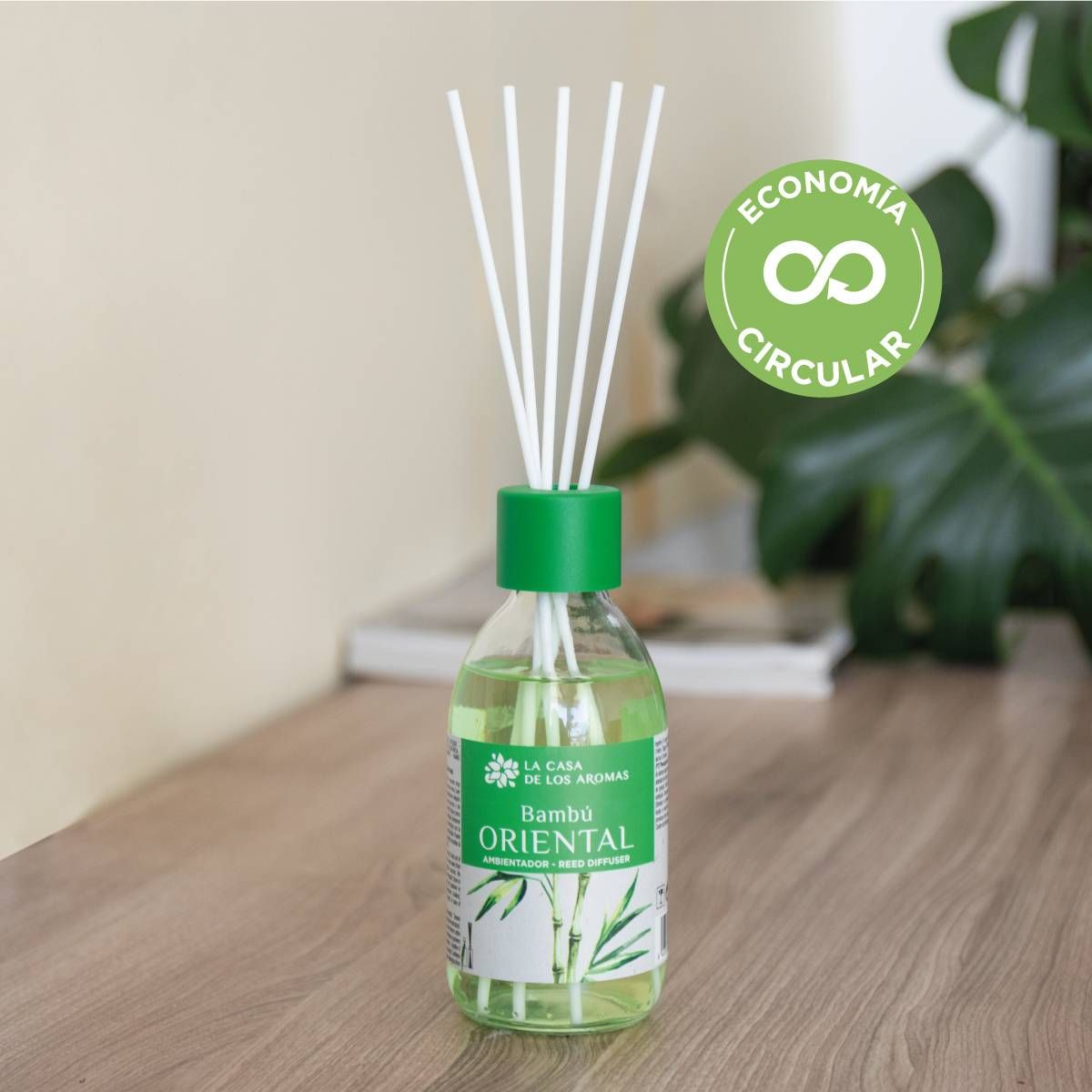 LA CASA DE LOS AROMAS - Ambientador Ekomikado Bambú Oriental 85ml