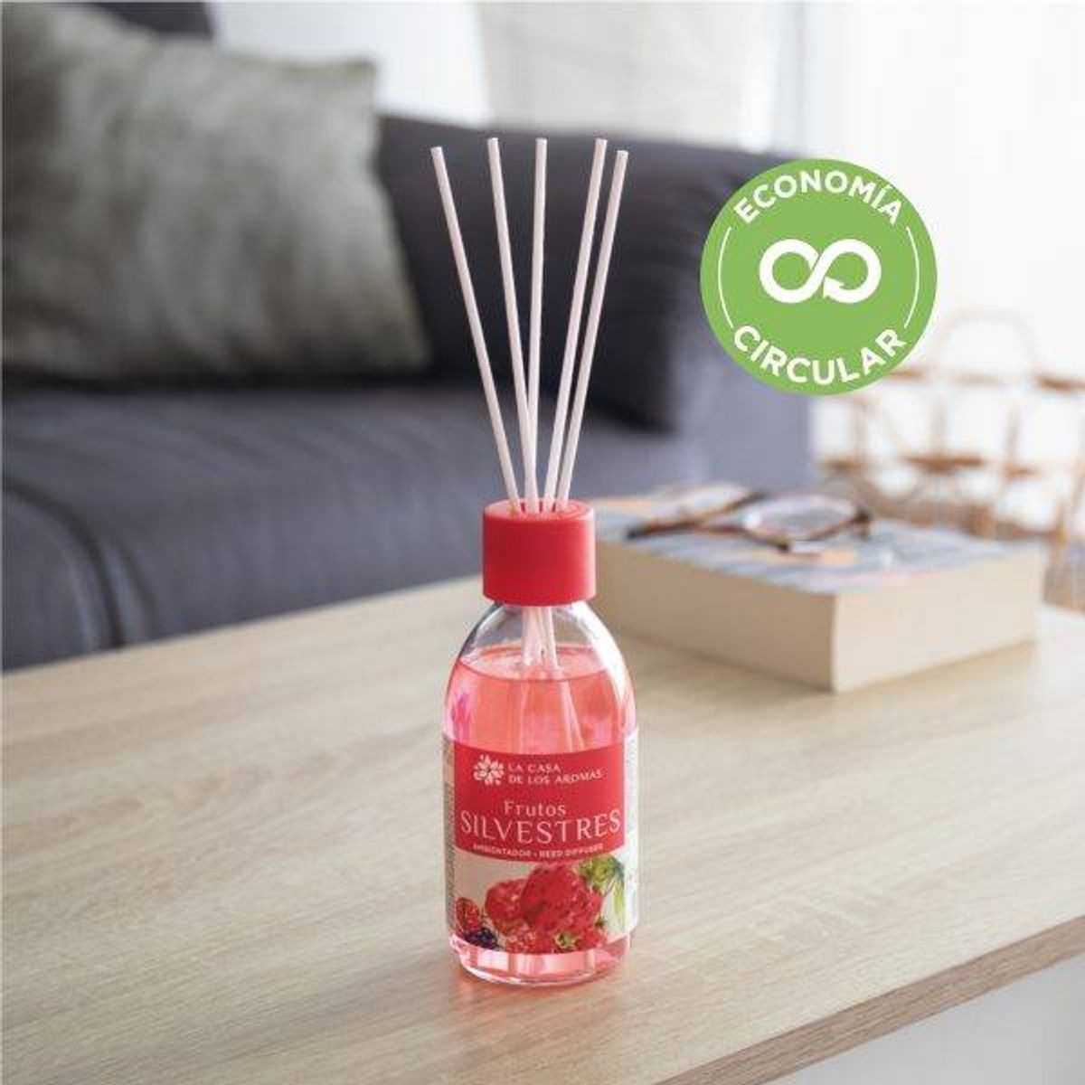 LA CASA DE LOS AROMAS - Ambientador Ekomikado Frutos Silvestres 85ml