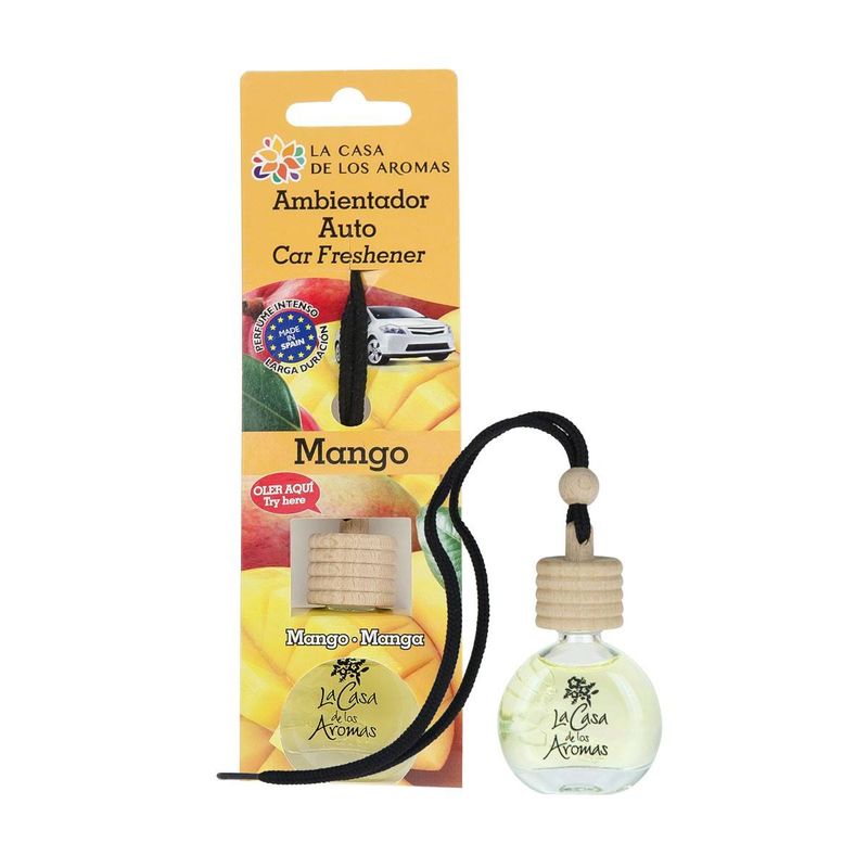 LA CASA DE LOS AROMAS - Ambientador Colgador Auto Mango